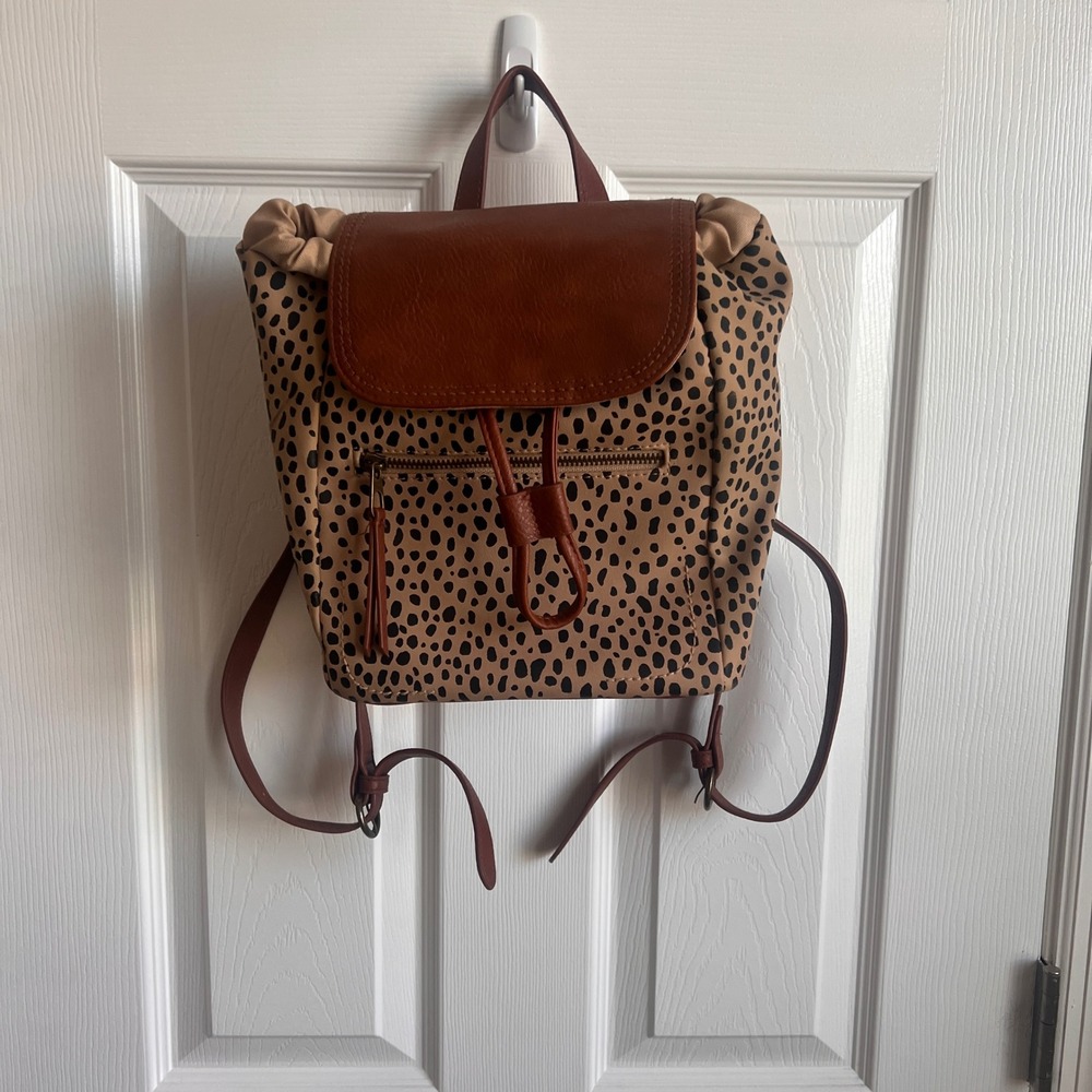 Universal Thread Backpack Mini Drawstring Flap‎ C… - image 4